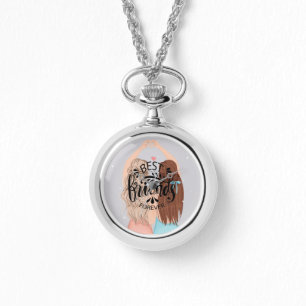 Reloj De Pulsera Mejores Amigos Por Siempre