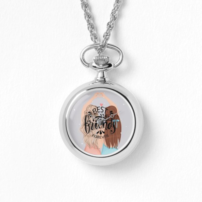 Reloj De Pulsera Mejores Amigos Por Siempre (Anverso)