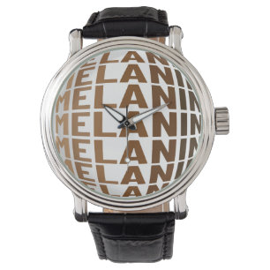Reloj De Pulsera Melanin Poppin Black History Mono Bruh Sista