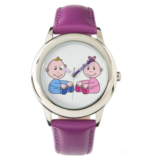 RELOJ DE PULSERA MELLIZOS (Anverso)