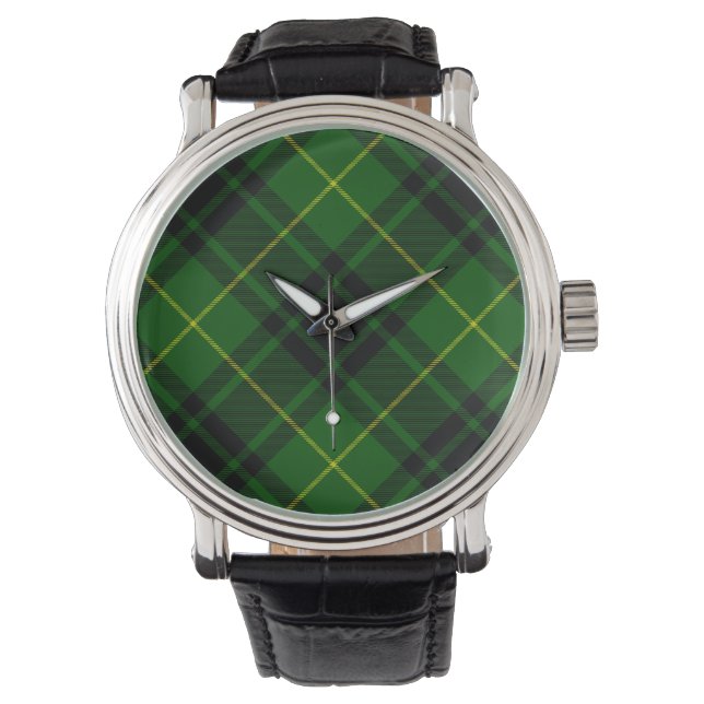Reloj De Pulsera Melocotonería tartan de MacArthur (Anverso)