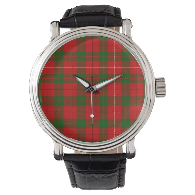 Reloj De Pulsera Melocotonus tartan (Anverso)