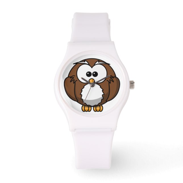 Reloj De Pulsera Meme sensacional Ronda Personalizado Owl (Anverso)