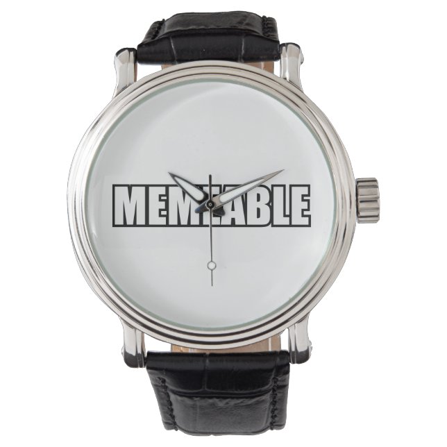 RELOJ DE PULSERA MEMEABLE (Anverso)