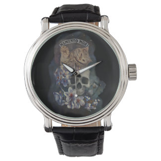 Reloj De Pulsera Memento mori cat