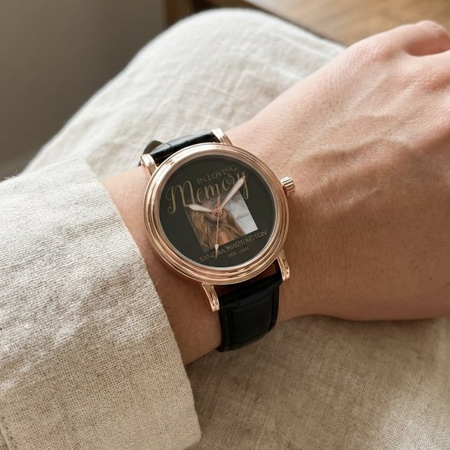 Reloj De Pulsera Memorial fotográfico personalizado (Subido por el creador)