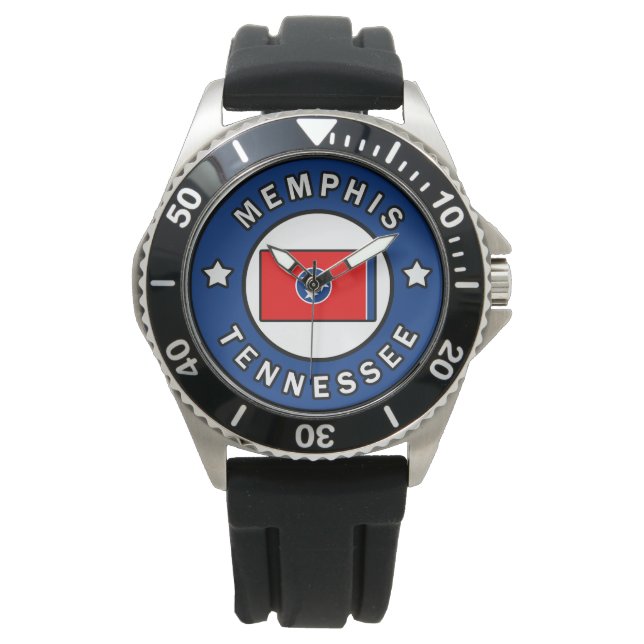 Reloj De Pulsera Memphis Tennessee (Anverso)