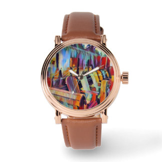 Reloj De Pulsera Men’s Rose Gold Vintage Watch