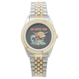 Reloj De Pulsera Men/Women Energy Flow Lessons Learn Watch