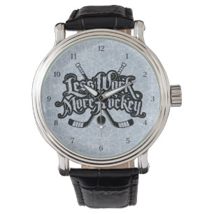 Reloj De Pulsera Menos trabajo más hockey