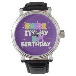 RELOJ DE PULSERA MEN'S BIRTHDAY CHEER UP SILVER EWATCH 