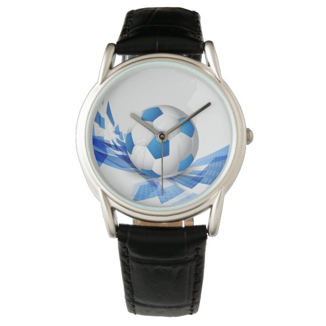 Reloj De Pulsera Mens Classic Watch/Soccer (Anverso)