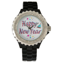 Reloj De Pulsera Mensaje Feliz Año Nuevo