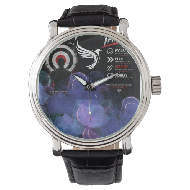 Reloj De Pulsera Mentalidad de Éxito  (Anverso)