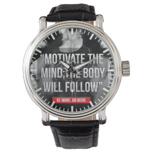 Reloj De Pulsera Mente y cuerpo - Motivación de entrenamiento