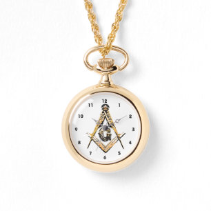 Reloj De Pulsera Mentes masónicas (amarillentas)