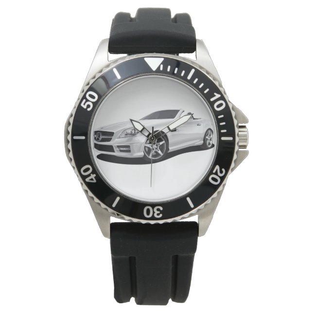 Reloj De Pulsera Mercedes Benz (Anverso)