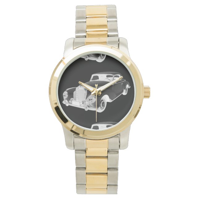 Reloj De Pulsera Mercedes Benz 300 Luxury Car Art (Anverso)