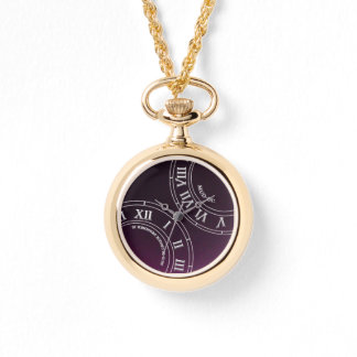 Reloj De Pulsera Merlot Shadow RN Necklace Watch