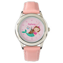 Mermaid Cute Pink Personalizado