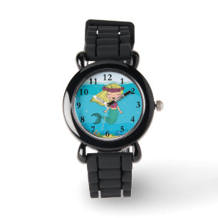Reloj De Pulsera Mermaid Purpurina Watch