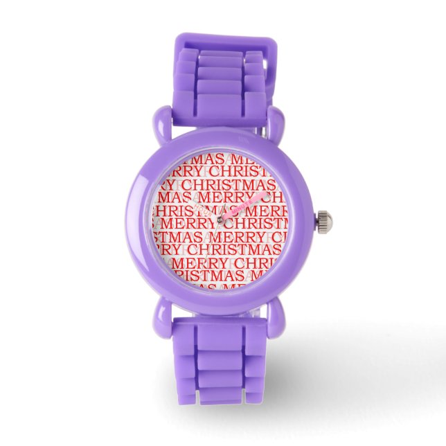 Reloj De Pulsera Merry Christmas Watch (Anverso)