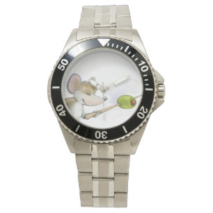 Reloj De Pulsera Merry Mouse Moe con Olive Watch