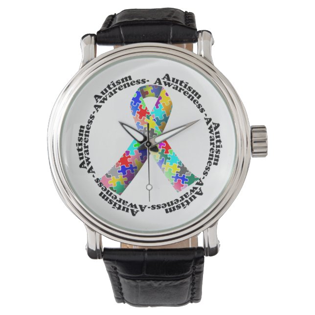 Reloj De Pulsera Mes de Concientización sobre el Autismo (Anverso)