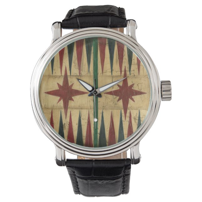 Reloj De Pulsera Mesa de juego de Backgammon antiguo de Ethan Harpe (Anverso)