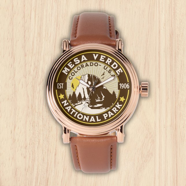Reloj De Pulsera Mesa Verde National Park Desert Landscape (Subido por el creador)