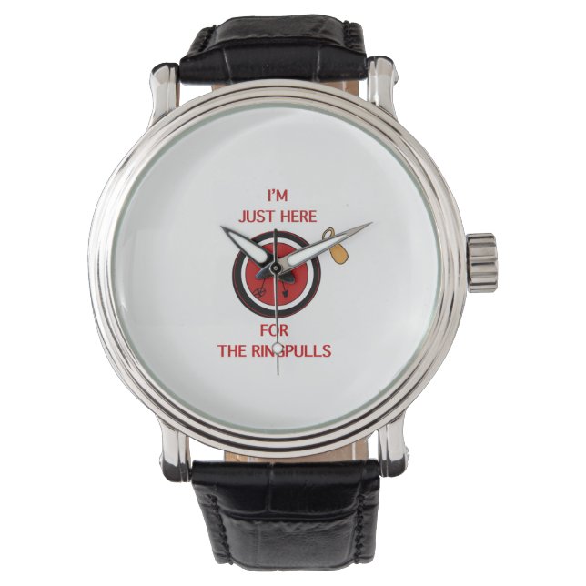 Reloj De Pulsera Metal Detectorist Ring Pull (Anverso)
