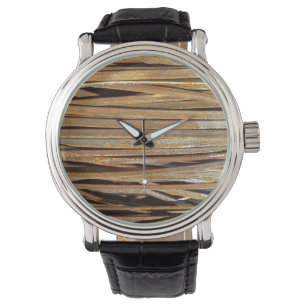 Reloj De Pulsera Metalizado desordenado