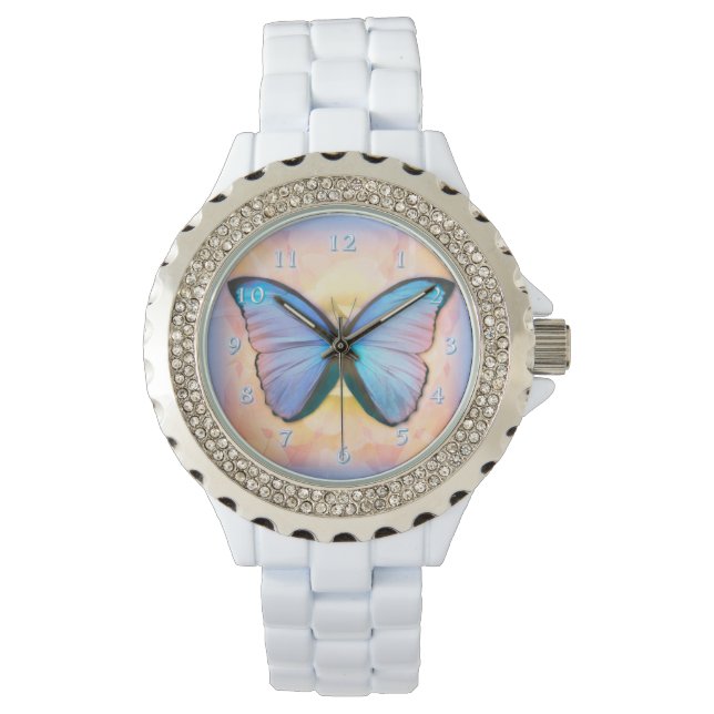RELOJ DE PULSERA METAMORFOSIS DE MARIPOSAS (Anverso)