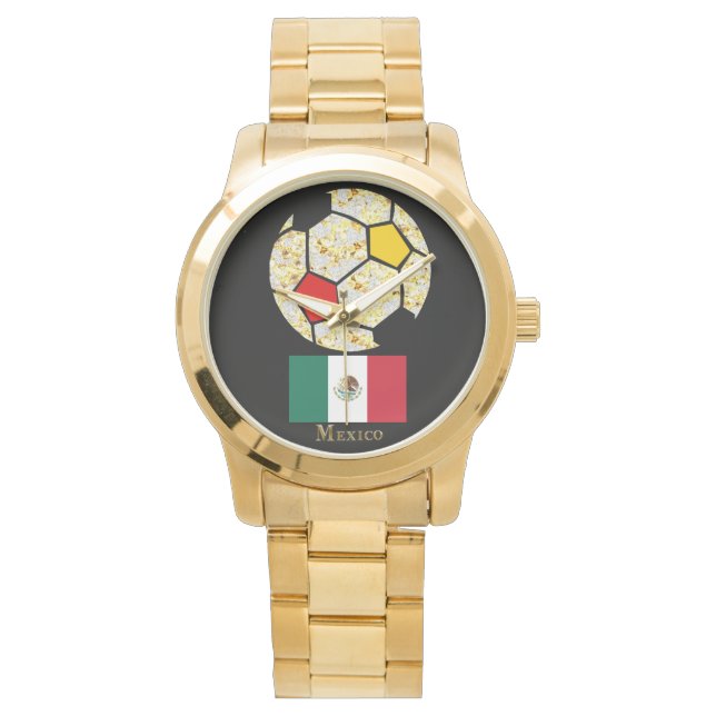 RELOJ DE PULSERA MÉXICO SOCCER WATCH (Anverso)