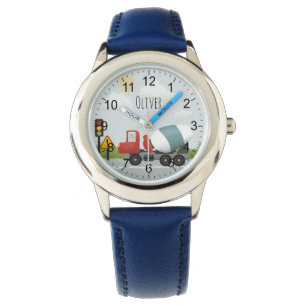 Reloj De Pulsera Mezclador de cemento barato para niños de carreter
