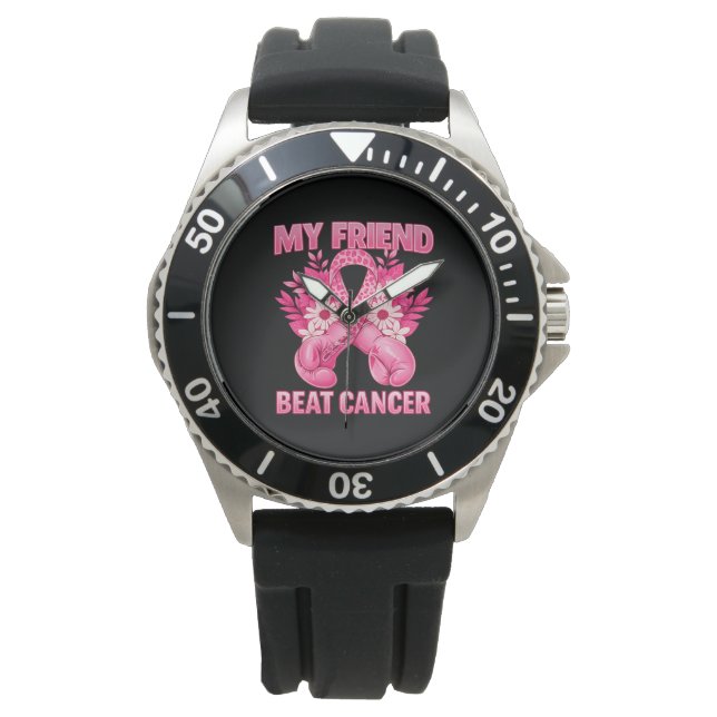 Reloj De Pulsera Mi amigo venció el cáncer (Anverso)