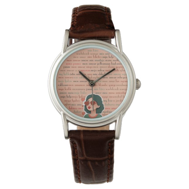 Reloj De Pulsera Mi amor (Anverso)