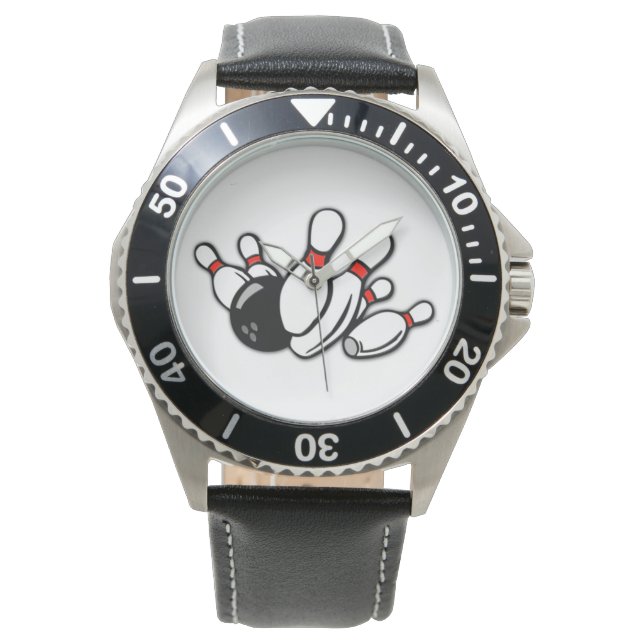 RELOJ DE PULSERA ***MI BOWLER FAVORITO*** MENS' SPORTS WATCH (Anverso)