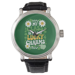 Reloj De Pulsera Mi clase está llena de amuletos de la suerte Día d