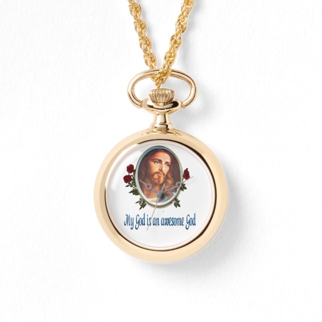 Reloj De Pulsera Mi Dios es un Dios increíble. (Anverso)