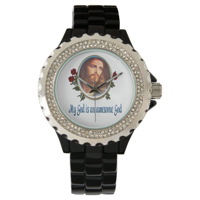 Reloj De Pulsera Mi Dios es un Dios increíble. (Anverso)