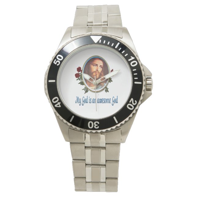 Reloj De Pulsera Mi Dios es un regalo de Dios increíble (Anverso)