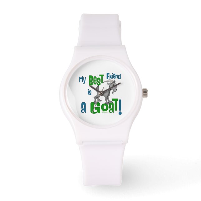 Reloj De Pulsera Mi mejor amigo es una cabra (Anverso)