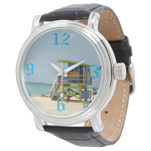 Reloj De Pulsera Miami Beach Lifeguard Shack