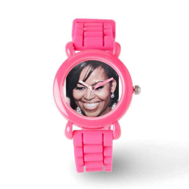 RELOJ DE PULSERA MICHELLE OBAMA, PRIMERA DAMA (Anverso)