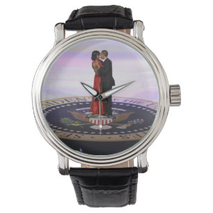 Reloj De Pulsera Michelle y Barack Obama