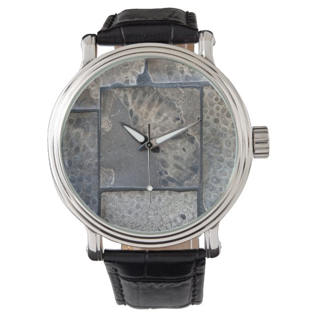 Reloj De Pulsera Michigan Petoskey Stone (Anverso)