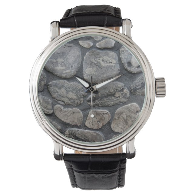 Reloj De Pulsera Michigan Petoskey Stones (Anverso)