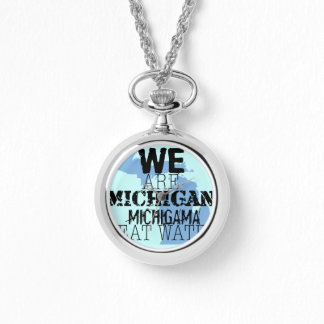 Reloj De Pulsera Michigan Tribal Michigama Great Waters Up North