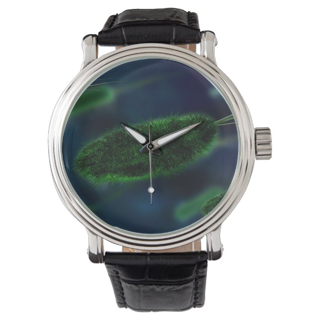Reloj De Pulsera Microbios bacterianos (Anverso)